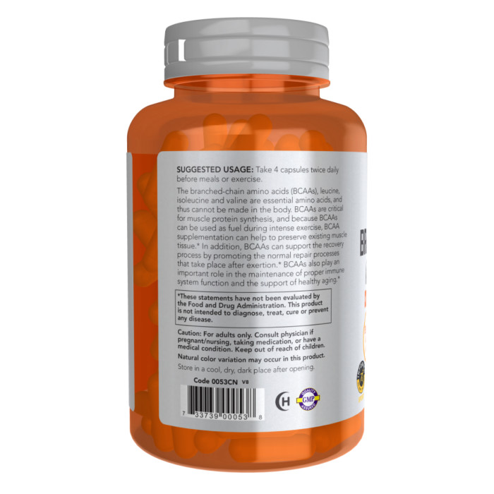 Branch-Chain Amino - 120 vcaps — офіційна ціна та характеристики