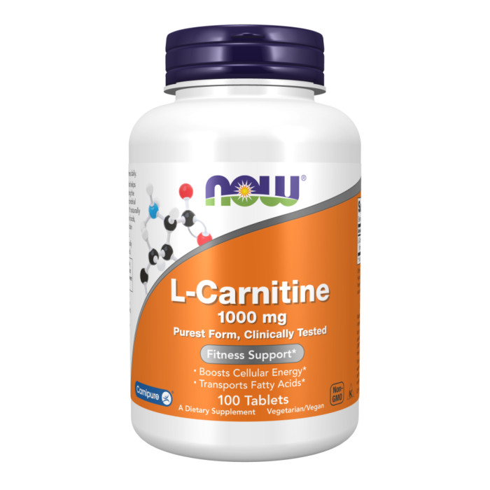 Carnitine Tartrate 1000mg - 100 tabs — офіційна ціна та характеристики