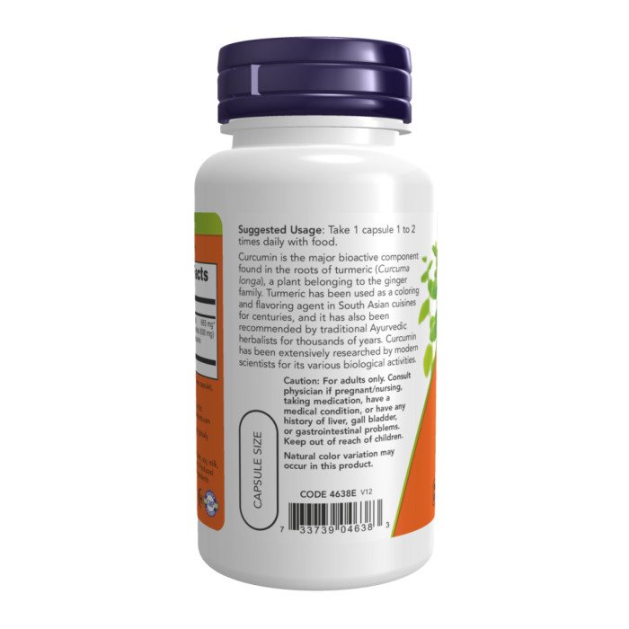 Turmeric Curcumin - 60 vcaps — офіційна ціна та характеристики