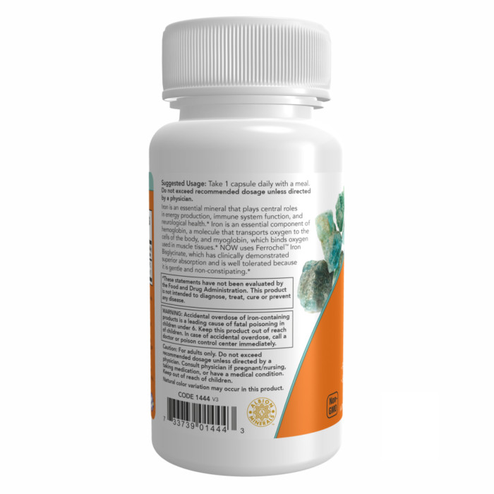 Iron 36mg Ferrochel - 90 vcaps — офіційна ціна та характеристики