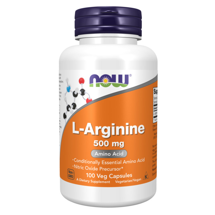 L-Arginine 500mg - 100caps — офіційна ціна та характеристики