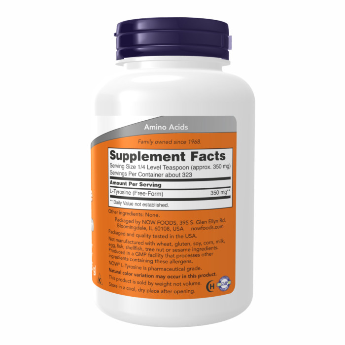 L-Tyrosine Powder - 113g — офіційна ціна та характеристики