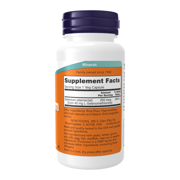 Selenium 200mcg - 180 Vcaps — офіційна ціна та характеристики