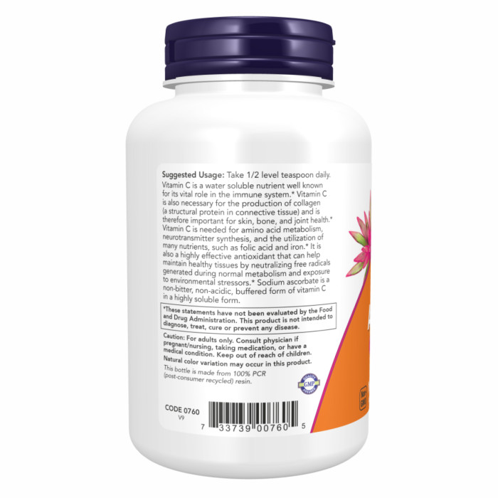 Sodium Ascorbate - 227g (8oz) — офіційна ціна та характеристики