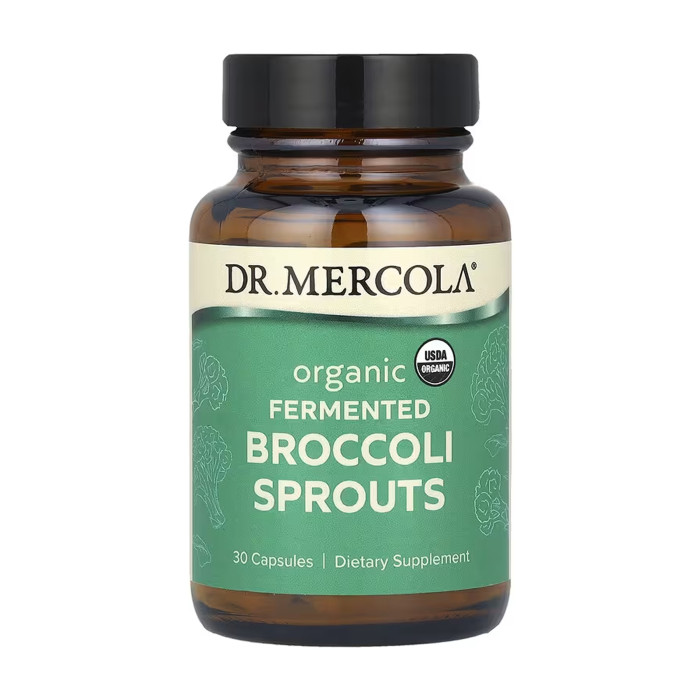 Organic Fermented Broccoli Sprouts - 30 caps — офіційна ціна та характеристики