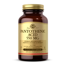 Pantothenic Acid 550mg - 100 vcaps (До 06.26)