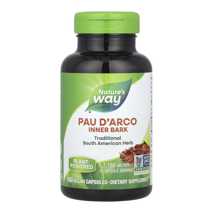 Pau D'Arco Inner Bark - 180 vcaps — офіційна ціна та характеристики