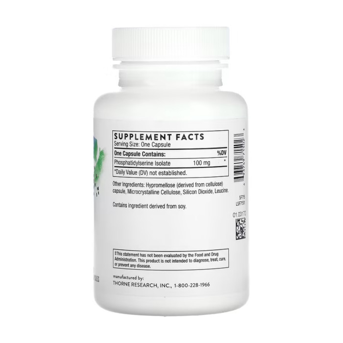 Phosphatidylserine - 60 caps — офіційна ціна та характеристики