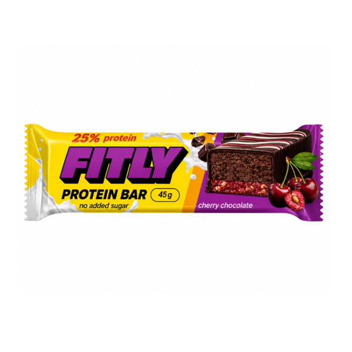 Protein Bar - 12x45g Cherry-Сhocolate — офіційна ціна та характеристики