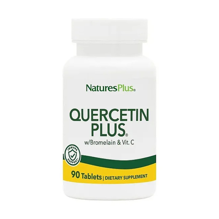 Quercetin + VIT C Bromelain - 90 tabs — офіційна ціна та характеристики