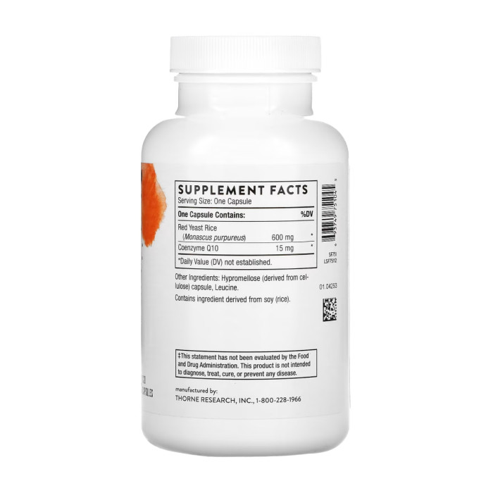 Red Yeast Rice + CoQ10 - 120 caps — офіційна ціна та характеристики