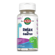 Relax-a-Saurus - 30 chewable Grape (Пошкоджена етикетка)