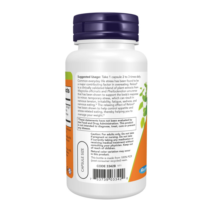 Relora 300mg - 120 vcaps — офіційна ціна та характеристики