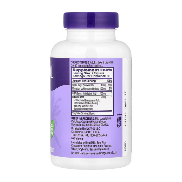 Sleep & Restore Melatonin Free - 60 caps — офіційна ціна та характеристики