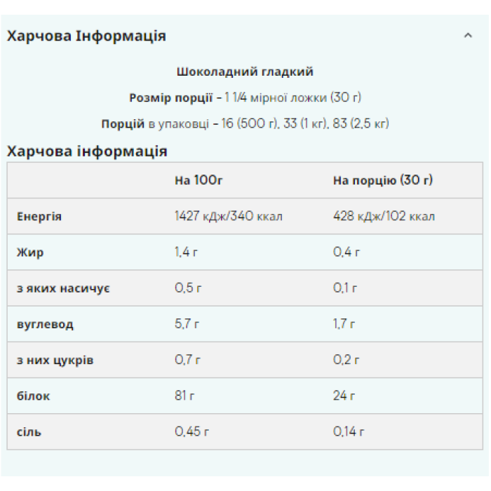 Soy Protein Isolate - 1000g Chocolate Smooth (Пошкоджена упаковка)