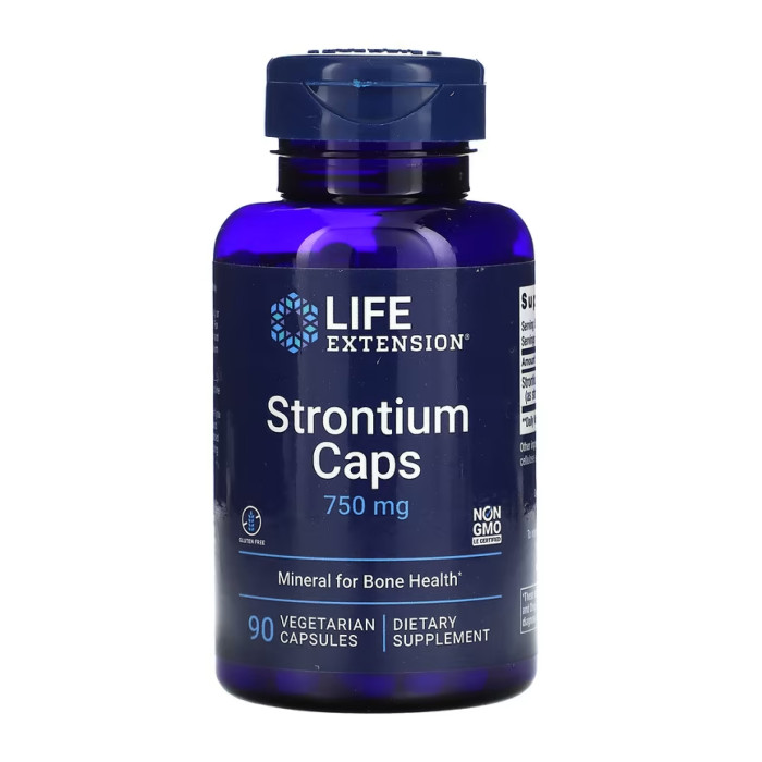 Strontium Caps 750 mg - 90 vcaps — офіційна ціна та характеристики