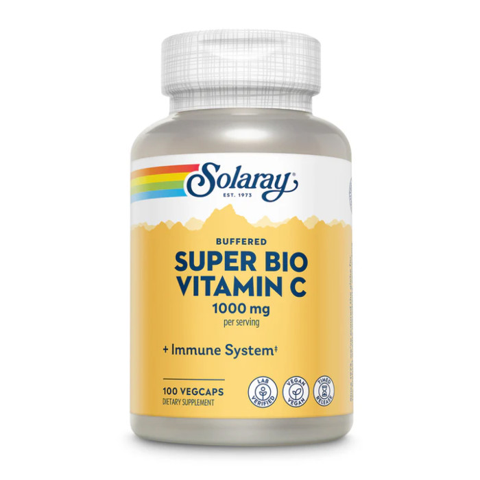 Super Bio Vitamin C 1000mg - 100 vcaps — офіційна ціна та характеристики