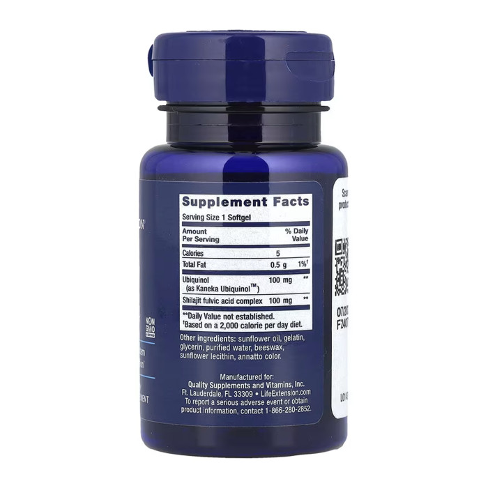 Super Ubiquinol CoQ10 with Enhanced Mitochondrial Support™ 100 mg - 30 softgels — офіційна ціна та характеристики