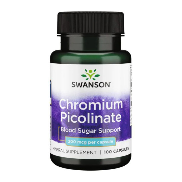 Chromium Picolinate 200mg - 100caps — офіційна ціна та характеристики