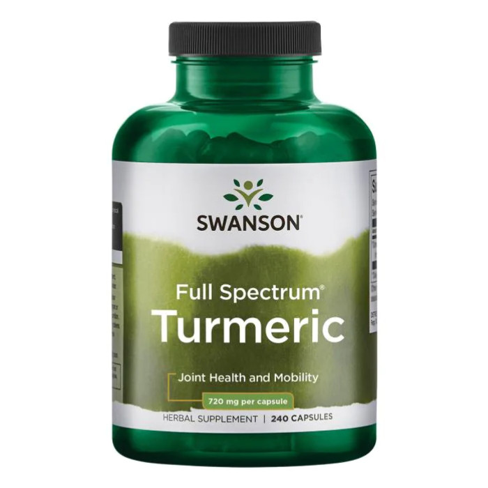 Turmeric 720 mg - 240 Caps — офіційна ціна та характеристики