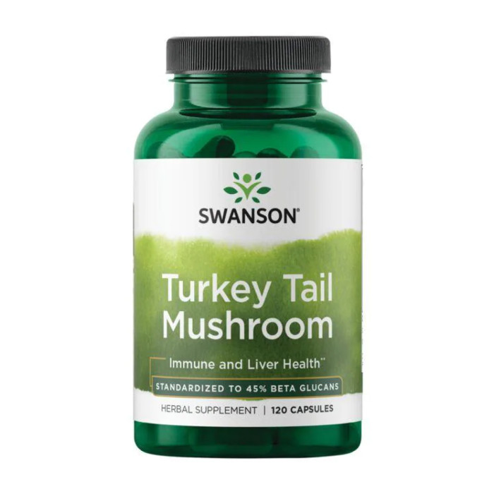 Turkey Tail Mushroom 500mg - 120 caps — офіційна ціна та характеристики