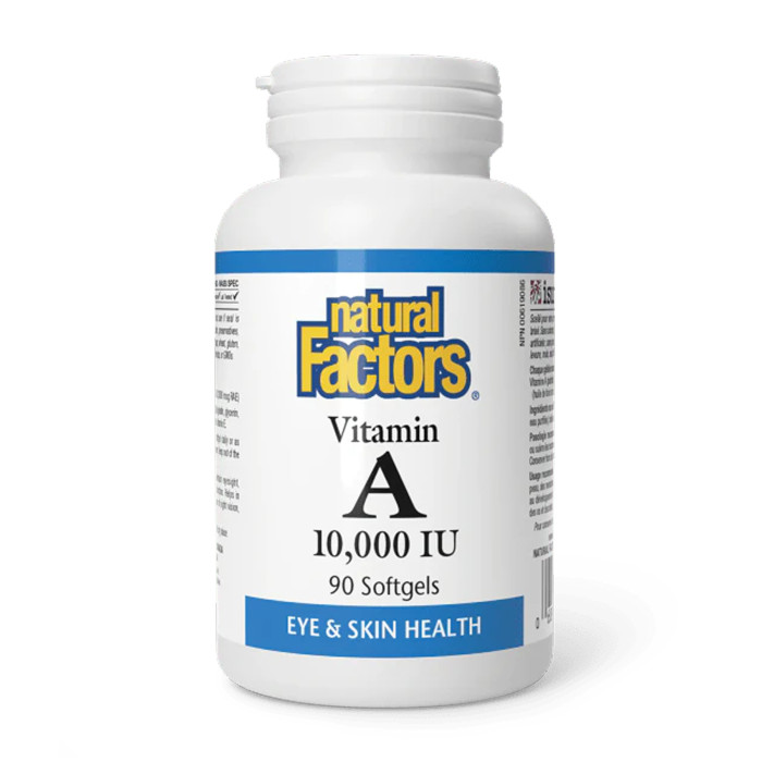 Vitamin A 10000 IU - 90 softgels — офіційна ціна та характеристики