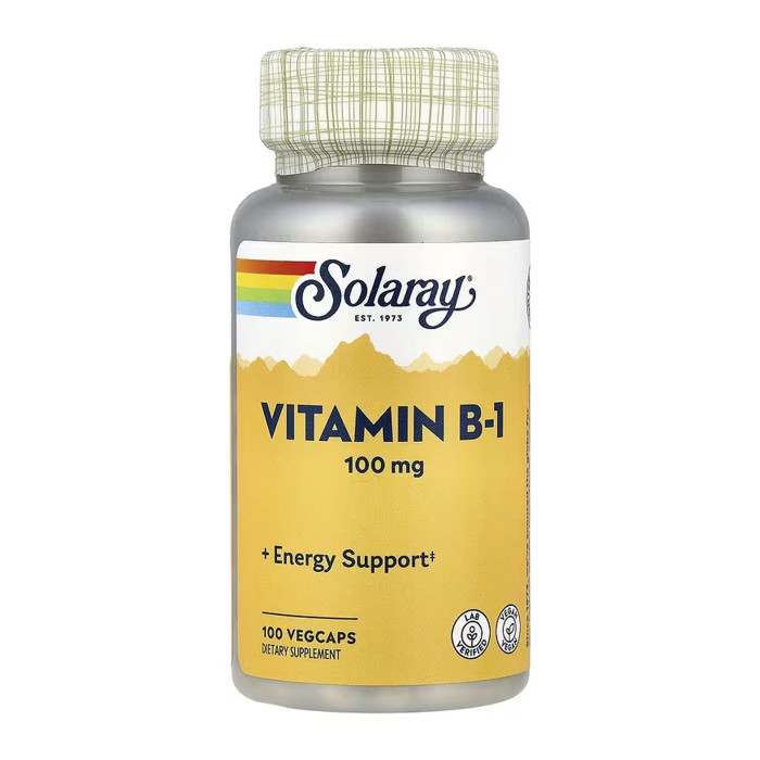 Vitamin B-1 100mg - 100 vcaps — офіційна ціна та характеристики