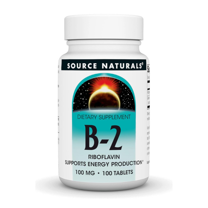 Vitamin B-2 100 mg - 100 tabs — офіційна ціна та характеристики