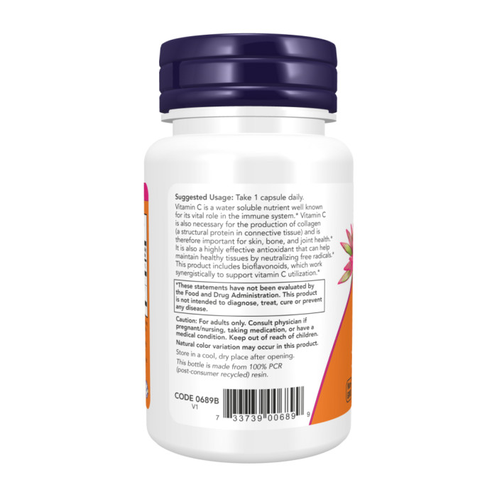 Vitamin C-1000 - 30 vcaps — офіційна ціна та характеристики