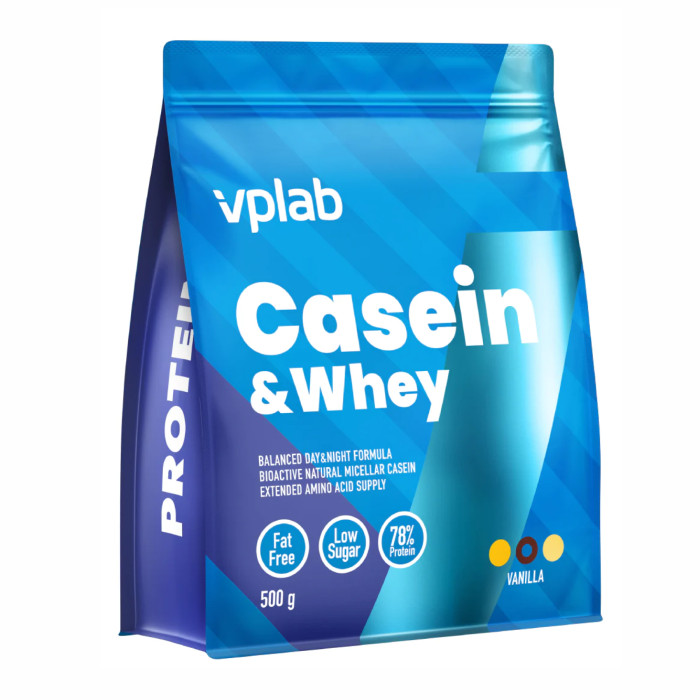 Casein & Whey - 500g Vanilla — офіційна ціна та характеристики