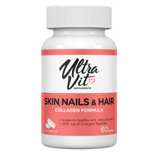 UltraVit, Skin, Nails & Hair 60 caps