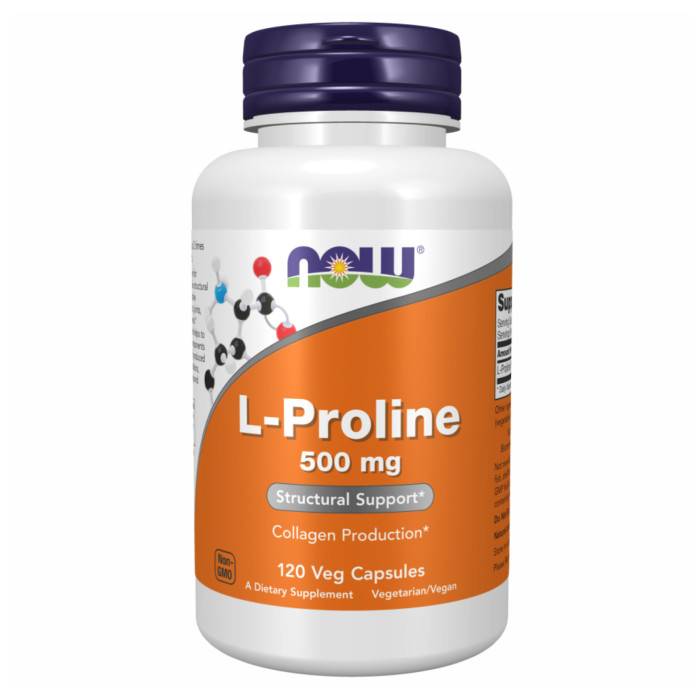 L-Proline 500mg - 120 vcaps — офіційна ціна та характеристики