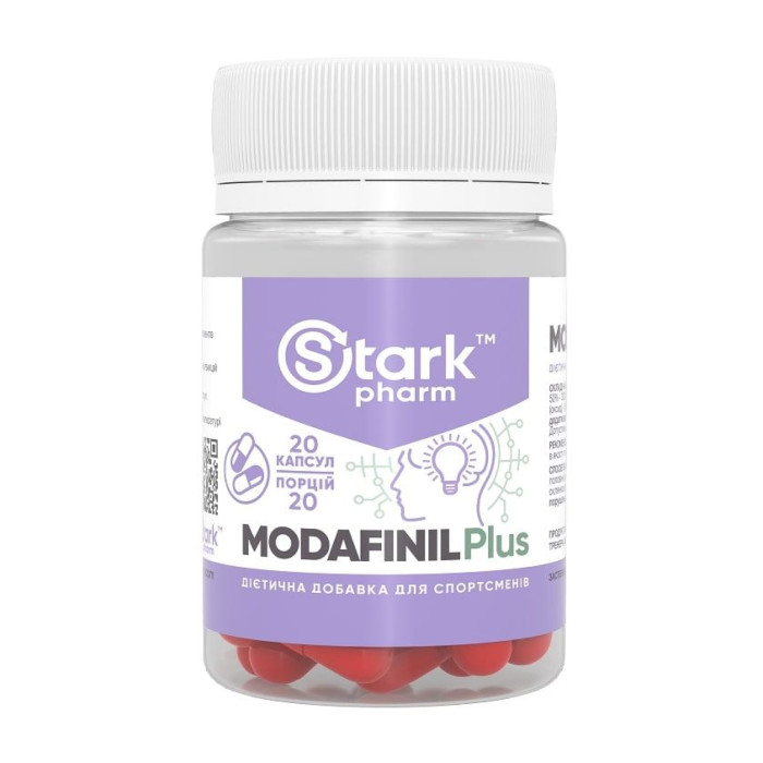 Modafinil Plus - 20 caps — офіційна ціна та характеристики