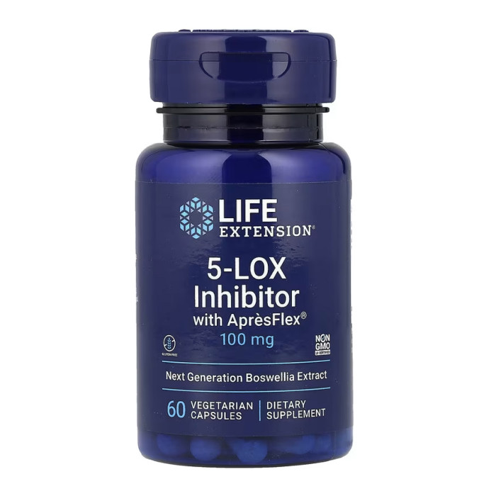 5-LOX Inhibitor with AprèsFlex® 100 mg - 60 vcaps — офіційна ціна та характеристики