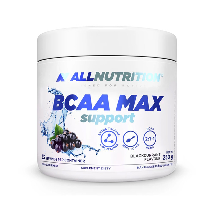 BCAA Max Support - 250g Strawberry — офіційна ціна та характеристики