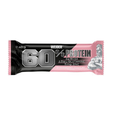 60% Protein Bar - 45g Satrawberry Yoghurt
