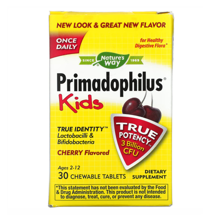 Primadophilus® - 30 tabs Cherry — офіційна ціна та характеристики