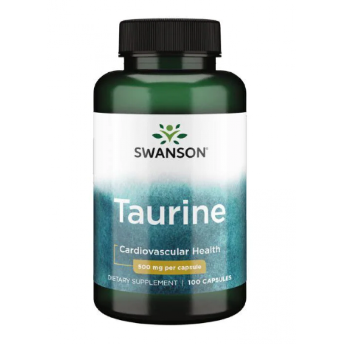 Taurine 500mg - 100caps — офіційна ціна та характеристики