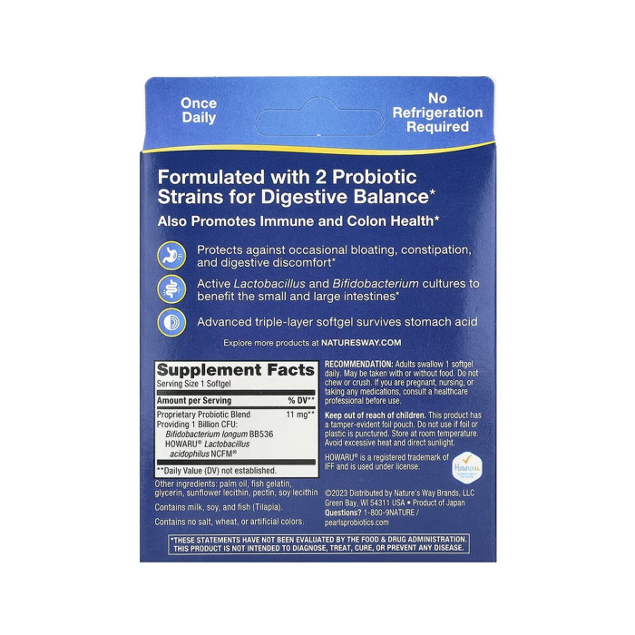 Acidophilus Probiotic - 30 softgels — офіційна ціна та характеристики