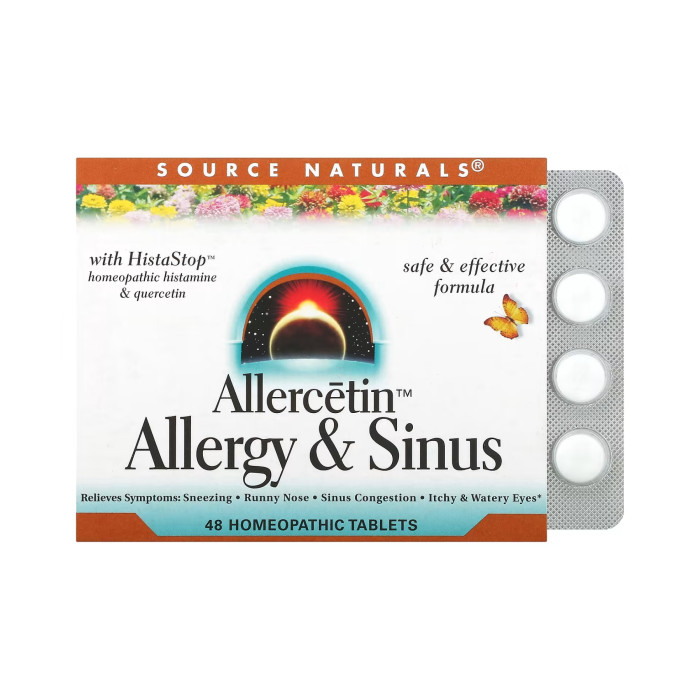 Allercetin™ Allergy & Sinus - 48 tabs — офіційна ціна та характеристики