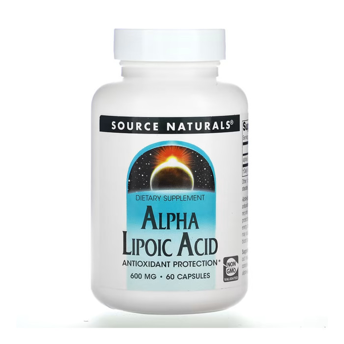 Alpha Lipoic Acid 600mg - 60 caps — офіційна ціна та характеристики