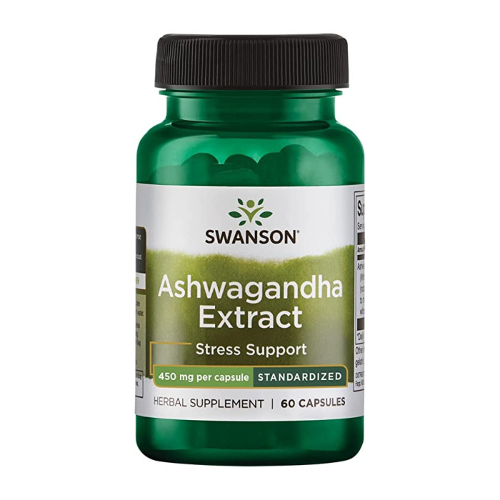 Ashwagandha Extract Standardized 450mg - 60 caps — офіційна ціна та характеристики