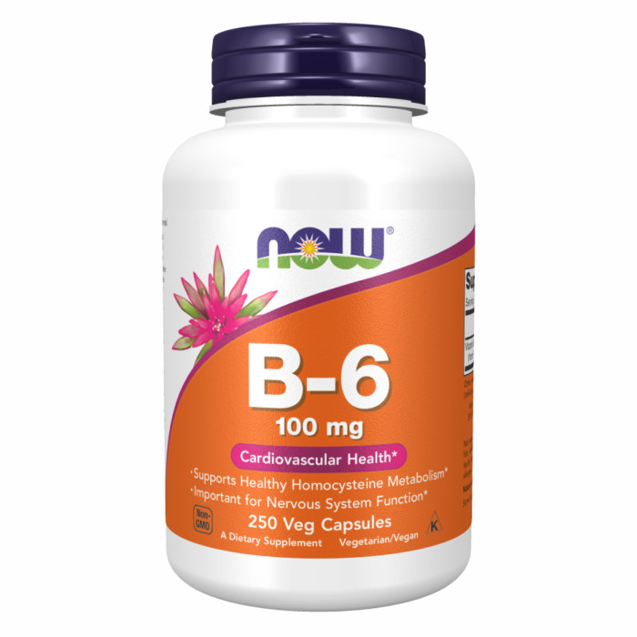B-6 100mg - 250 vcaps — офіційна ціна та характеристики