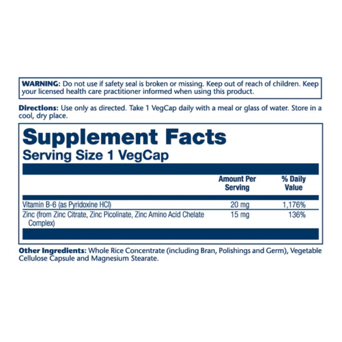 Bio Zinc 15mg - 100 vcaps — офіційна ціна та характеристики