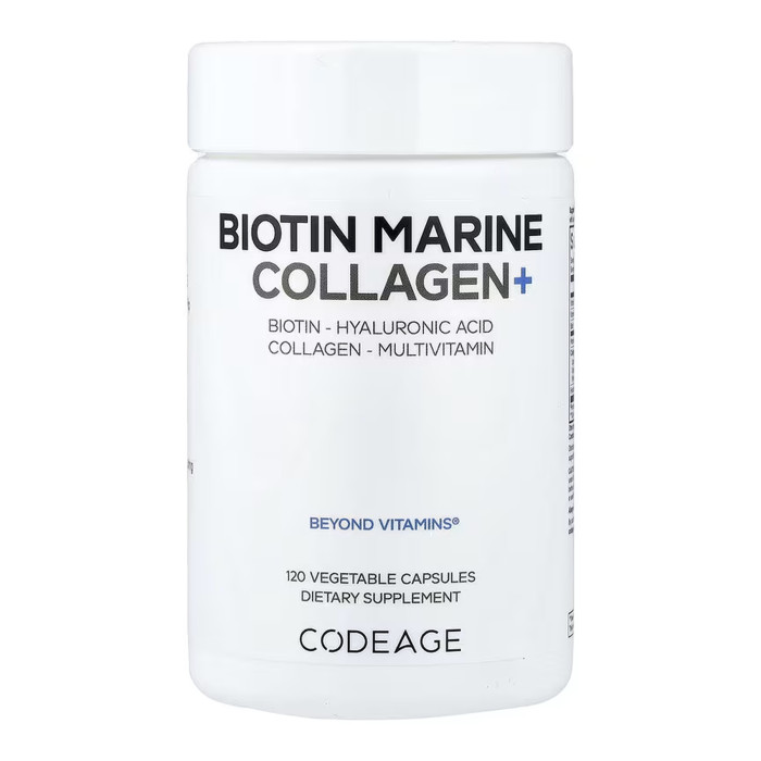 Biotin Marine Collagen - 120 vcaps — офіційна ціна та характеристики