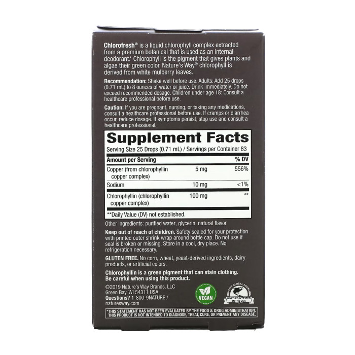 Chlorofresh® Mint 40X Liquid - 59 ml — офіційна ціна та характеристики