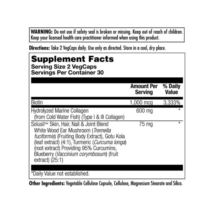 Clinical Youth Collagen I&III 600mg - 60 vcaps (Без етикетки) — офіційна ціна та характеристики