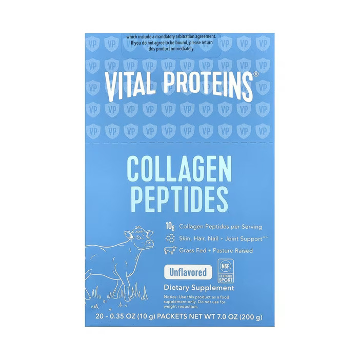 Collagen Peptides - 200g Unflavored (20 Packets) — офіційна ціна та характеристики