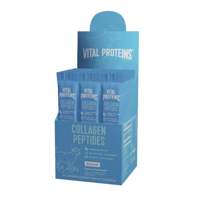 Collagen Peptides - 200g Unflavored (20 Packets) — офіційна ціна та характеристики