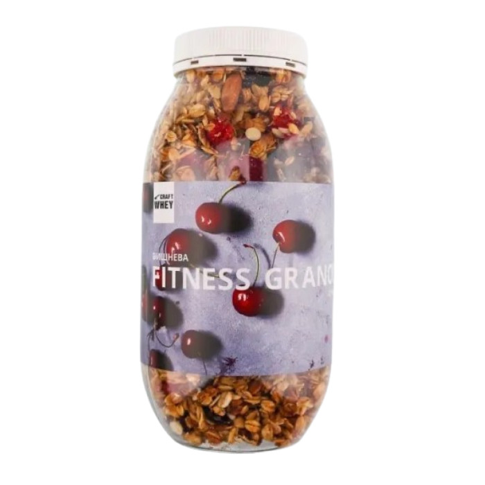 Fitness Granola - 450g Cherry with Protein — офіційна ціна та характеристики